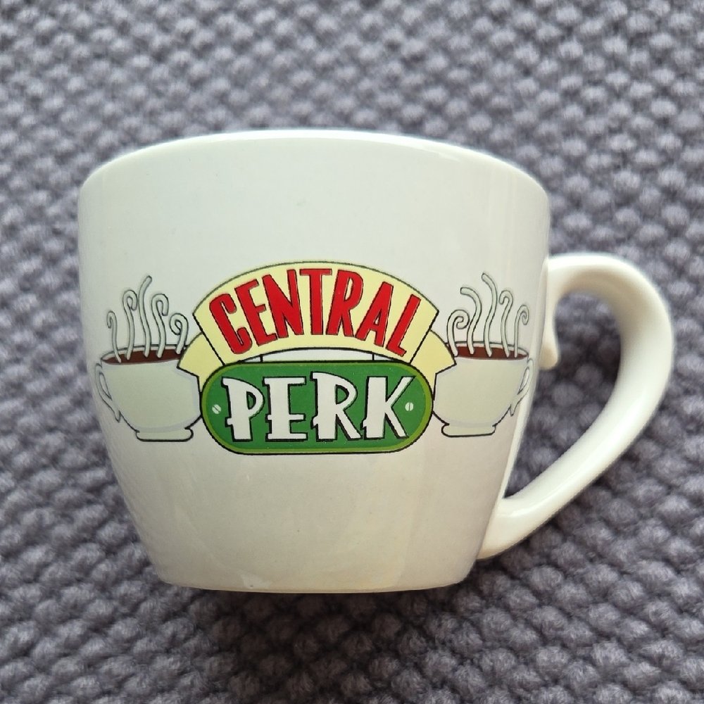 Central Perk White Coffee Mug